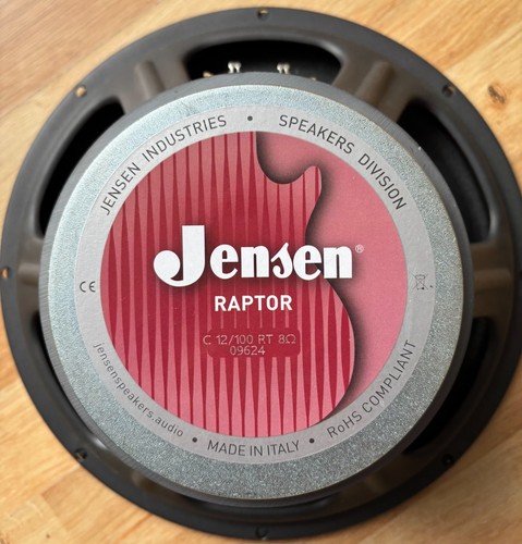 Jensen raptor c12 100 - c12/100, 12"