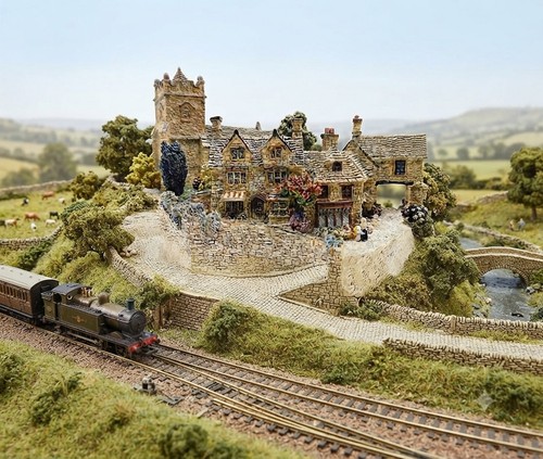 Gauge scale model village - gauge,