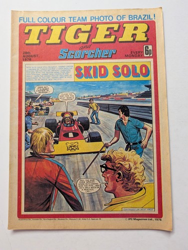 Tiger and scorcher comic 28th - tiger,