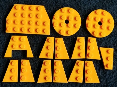 Lego bright orange angled - bright,
