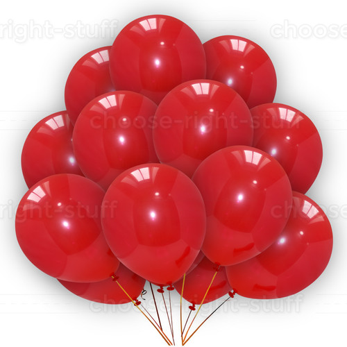 Red balloons wholesale - red,