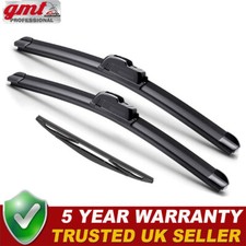 For Nissan Micra 2010-2020 Front & Rear Windscreen Wiper Blades 21"14" 12'' New