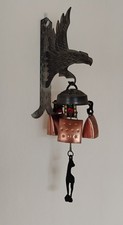 Vintage Copper Cow Bells Wind