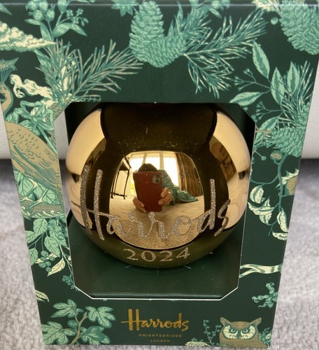 Harrods christmas 2024 gold - 2024,