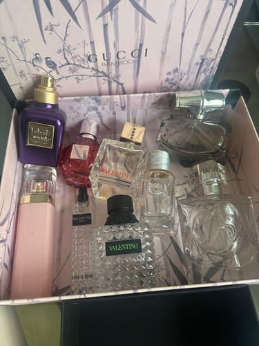 Mix brands perfume empty