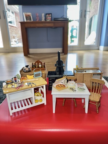 Fabulous dolls house - house, kitchen