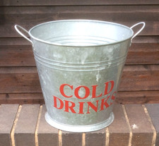 Large Ice Bucket - Metal - BBQ accessory