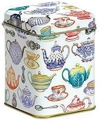 Tea caddy small - tea,