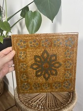 Vintage Floral Ceramic Tile