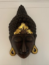 LARGE Impressive Wooden Buddha