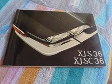 Jaguar XJS 3.6 USA Canada Specification 1984 Handbook Owners Manual VGC XJ-SC