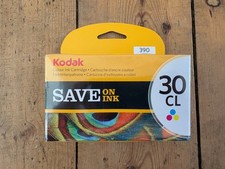 New Boxed Original Genuine Kodak Colour 30CL Printer Ink Cartridge 390 Pages