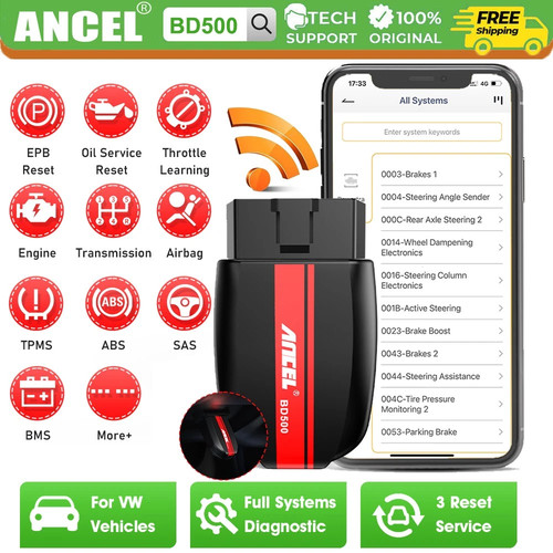 Ancel car obd2 scanner - ancel, code