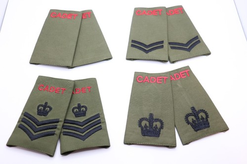 Cadet rank slides - rank,