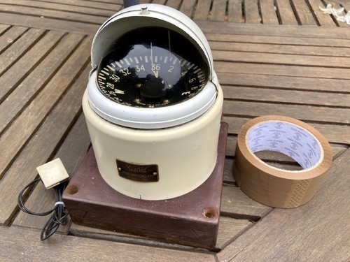 Binnacle marine compass - compass, henry