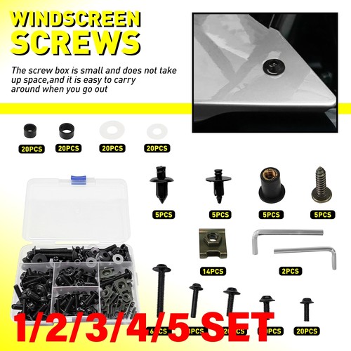 Black fairing bolts screw for - bolts,