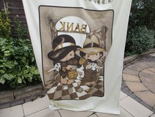 RAZAMATAZ TWENTIES VINTAGE RETRO VANTONA YOU'RE WANTED SINGLE DUVET COVER SET