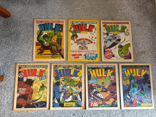 Hulk comic weekly lot - hulk,