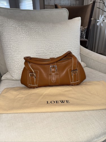 Loewe bag tan leather - loewe,