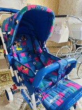 Hauck Apollo 40 pushchair pram buggy stroller vintage Disney full size child’s
