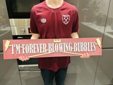 Sign I’m Forever Blowing Bubbles 