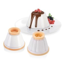 4pcs Plastic Panna Cotta Mould