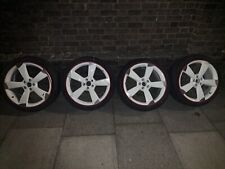 Gorgeous set of 4 gorgeous Audi rotor arm 20" alloy wheels original OEM. 5x112