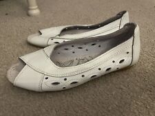 Women's White Softlites Shoes UK 4
