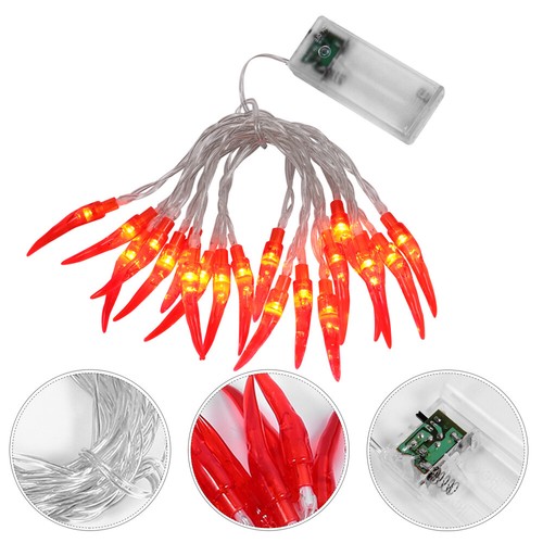 Chili string lamp decorative - string,