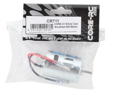 Core RC CORE 21T Silver Can Brushed 540 Motor (CR711) Tamiya Upgrade Motor New
