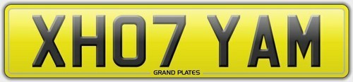 Xh07 yam registration number - yam,
