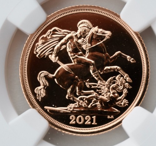 Gold full sovereign - gold, 2021