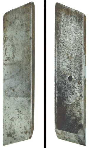 Clean usable 8 - 5/8", skew