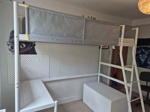 Single childs bed ikea - a,