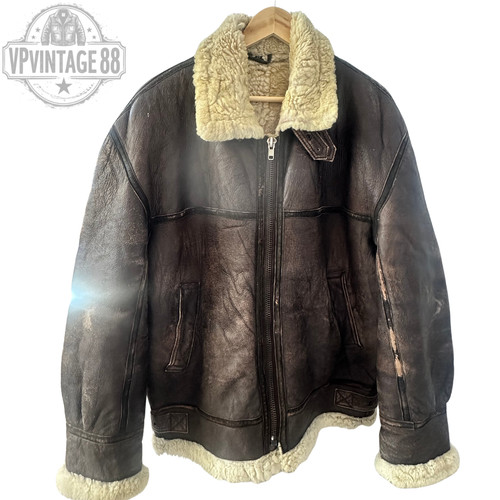 Vintage aviator bomber - vintage,