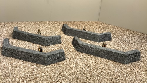 Painted war gaming concrete - painted,