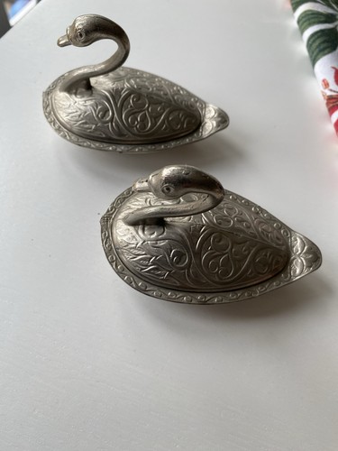 Pair vintage silver - pair,