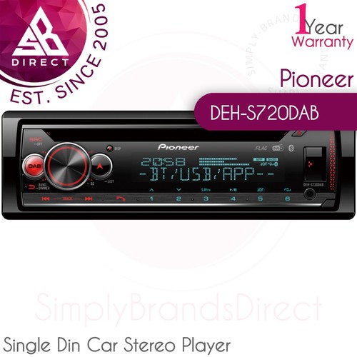 Pioneer deh s720dab - pioneer, single