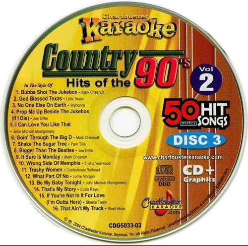 Chartbuster country - 90’s,