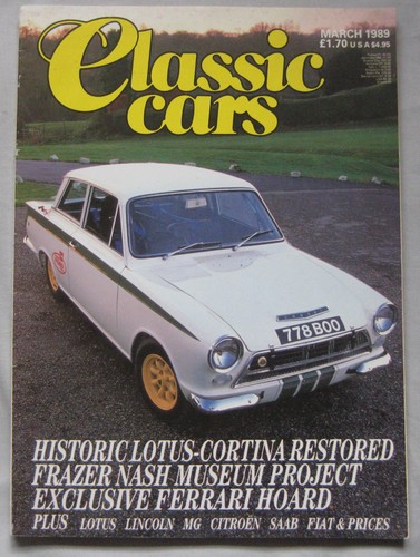 Classic cars magazine - classic, 03/1989