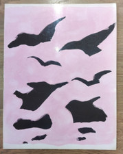 BRAQUE, cover of the 1962 Christmas issue of the magazine of the XXth, lithograph