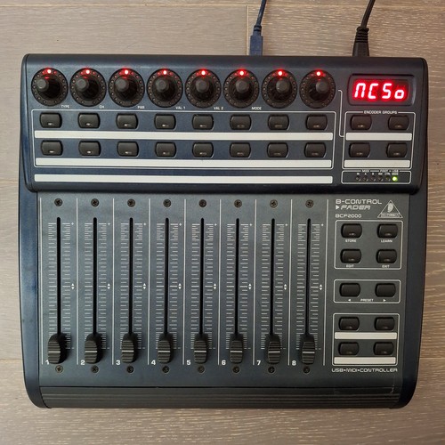 Behringer bcf2000 control - behringer, b-control