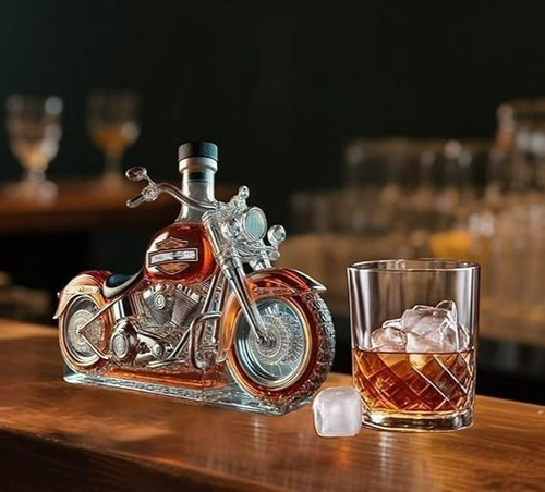 Motorcycle glass whisky liquor - motorcycle,