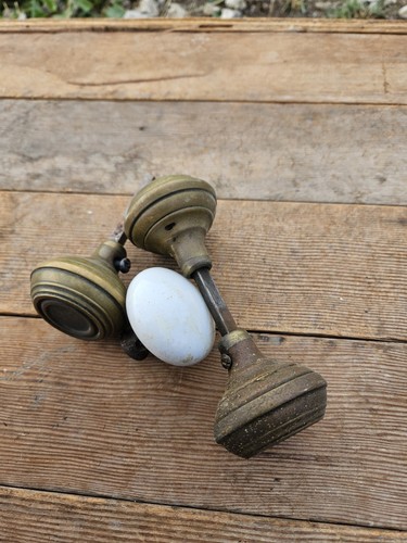 Antique door knob lot - door,