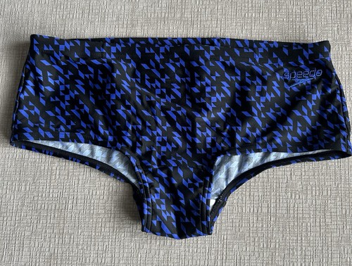 Speedos blue black - speedos, geometric