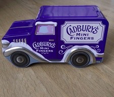 Cadburys Mini Fingers Collectible Van Shaped Tin