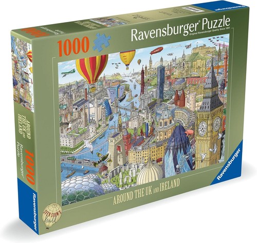 British isles puzzle - british, 1000