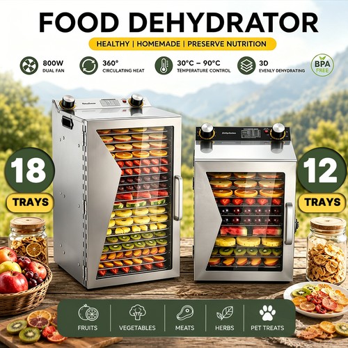 Trays food dehydrator - 12,