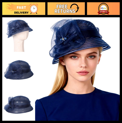 Elegant wedding fascinator - fascinator, hat