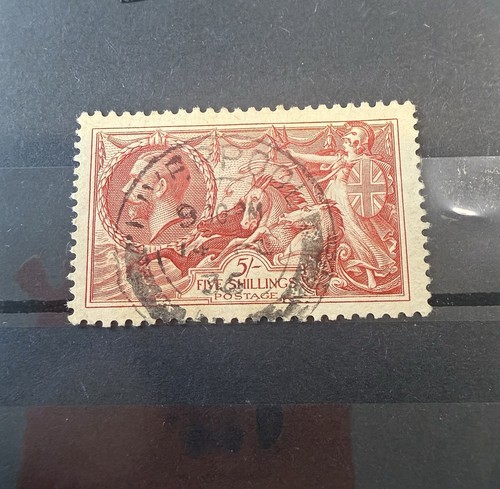 1934 seahorse kgv cat - seahorse,